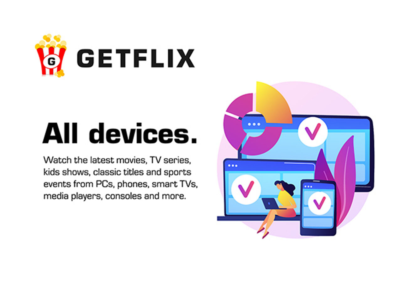 Getflix Smart DNS & VPN: 1-Year Subscription