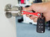 KeySmart® Original Compact 8-Key Holder (Red)