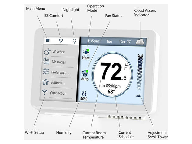 Vine Smart 919 Wi-Fi Thermostat