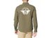 Dockers Men's Military Shirt Jacket Green Size Medium