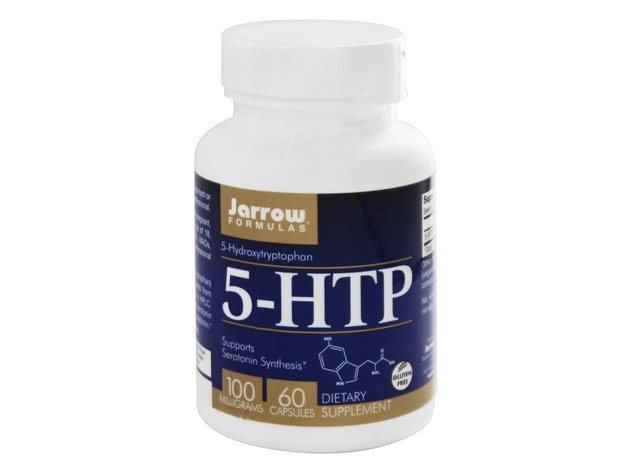 Jarrow Formulas - 5-HTP Serotonin Synthesis Support 100 mg. - 60 Vegetarian Capsules