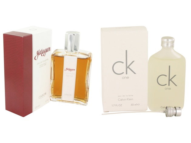 Gift set  Yatagan by Caron EDT Spray 4.2 oz And  CK ONE EDT Pour/Spray (Unisex) 1.7 oz
