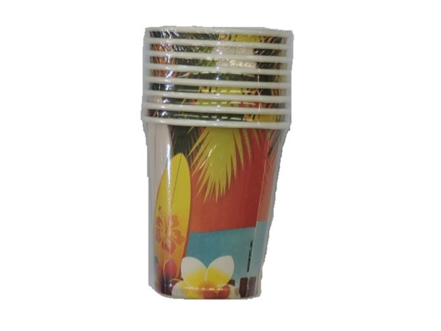Hawaii Beverage Cups Pack of 8