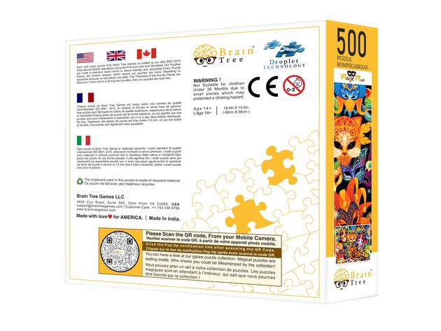 Magic Mask Jigsaw Puzzles 500 Piece
