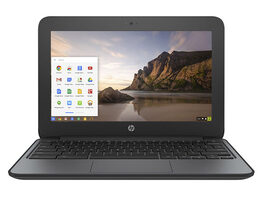 HP G4 11.6" Chromebook Intel Celeron N2840 16GB SSD - Black (Refurbished)