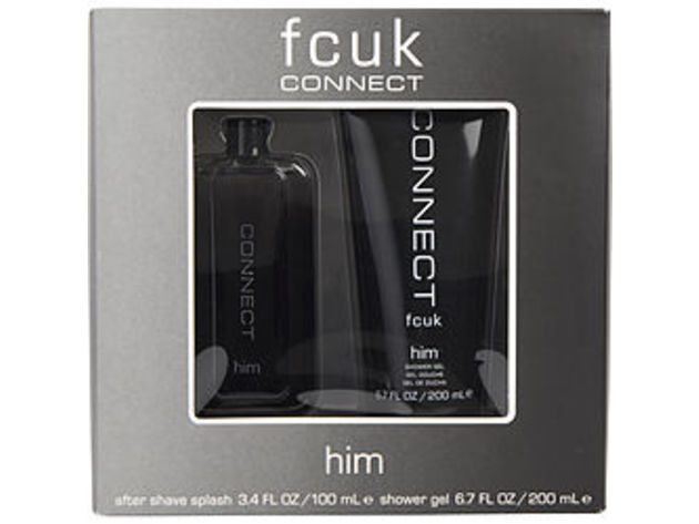 FCUK CONNECT by French Connection AFTERSHAVE 3.4 OZ & SHOWER GEL 6.7 OZ For MEN