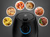 J-Jati 6-in-1 Air Fryer with AirCrisp Technology
