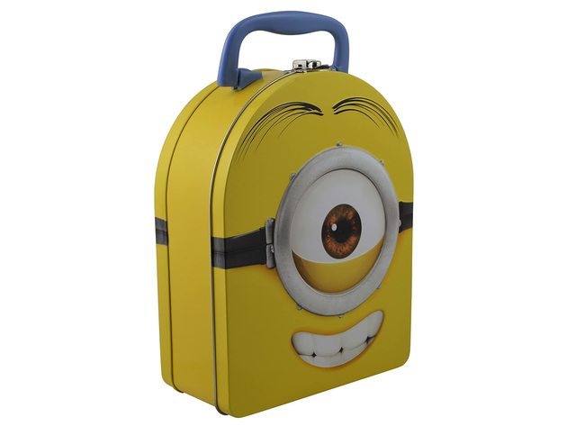 Minions - Metal Tin Lunchbox [stuart Face Both Sides] 