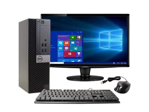 Desktop computer with ssd on sale drive