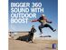 UE WONDERBOOM 2 Portable Waterproof Bluetooth Speaker - Deep Space