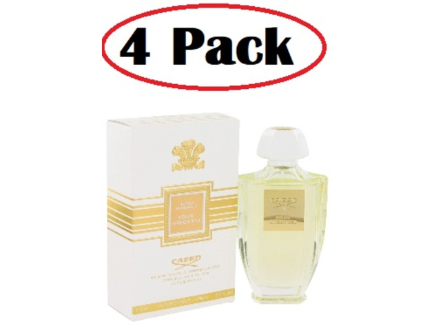 4 Pack of Asian Green Tea by Creed Eau De Parfum Spray 3.3 oz