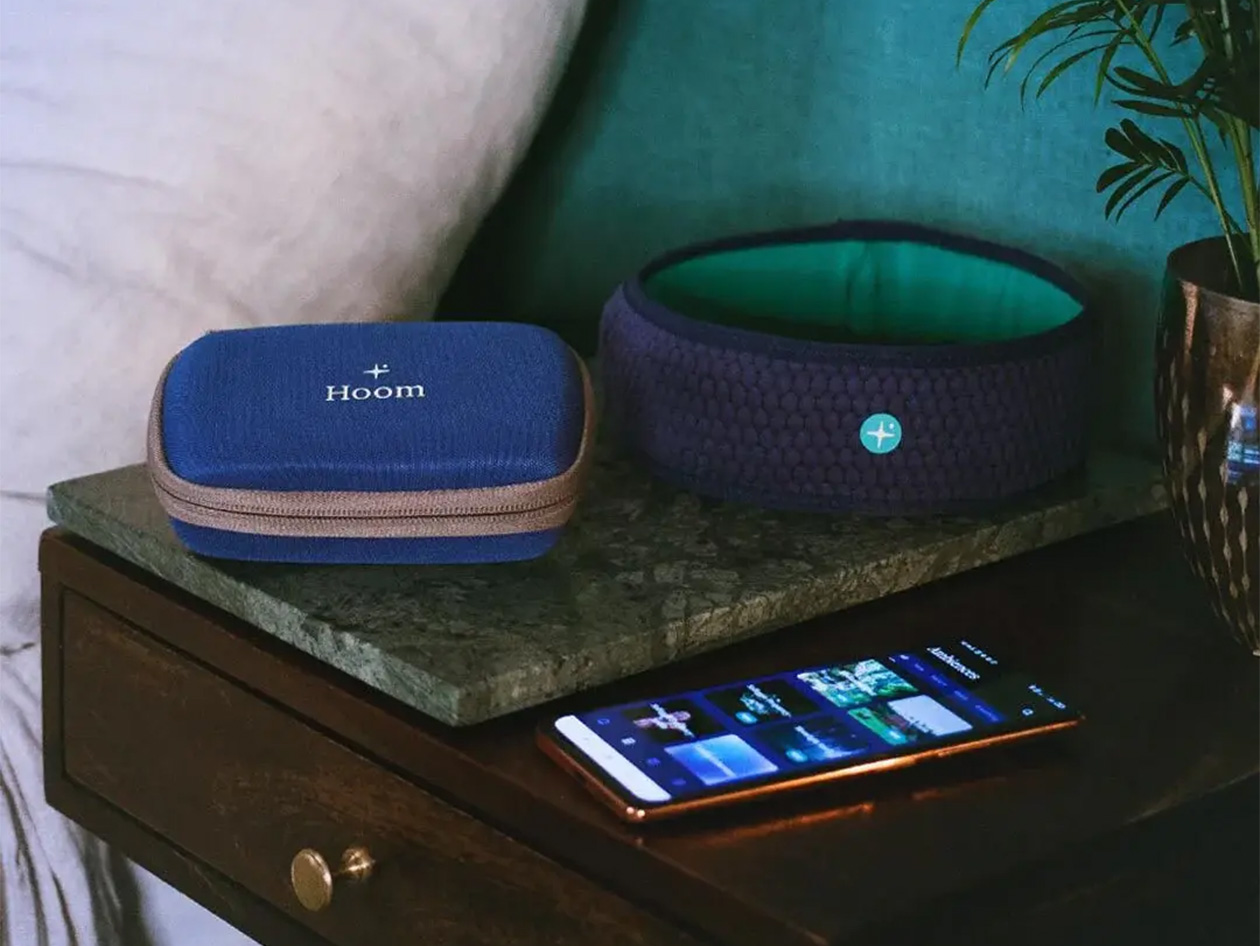 HoomBand Bluetooth Headband for Sleep with Travel Case