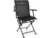 Goplus Swivel Hunting Chair Foldable Mesh Chair w/ Armrests for Outdoor Activities - Black