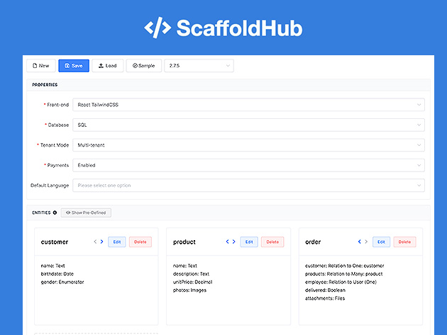 ScaffoldHub Developer Plan: Lifetime Subscription