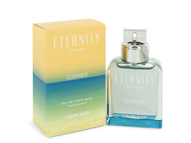 Eternity Summer by Calvin Klein Eau De Toilette Spray (2019) 3.3 oz