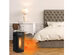 Costway Portable Electric Space Heater 1500W w/ Timer Remote Control Tip-Over Protection - Black