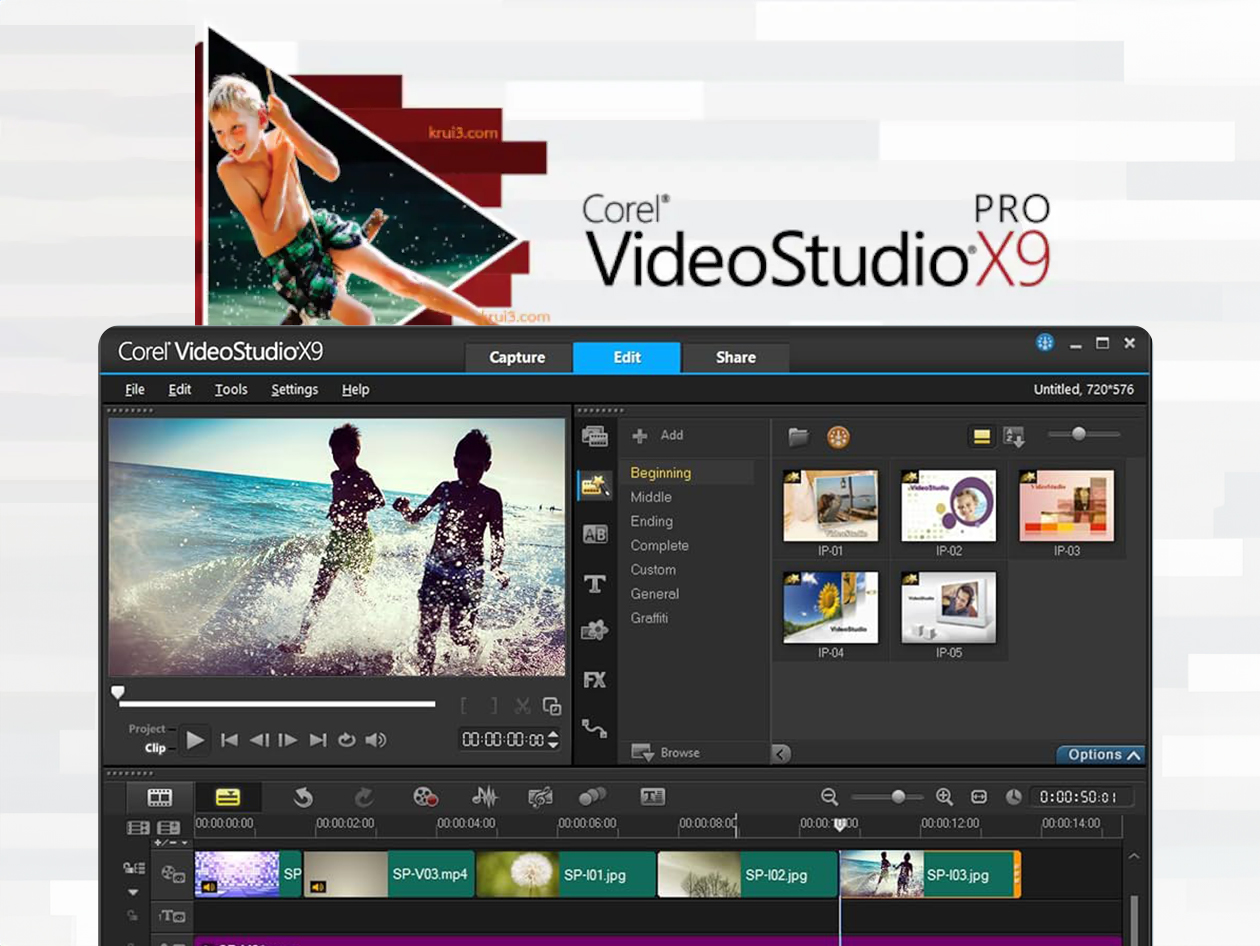 Corel VideoStudio Pro X9: CD Key [Lifetime for 1 PC]