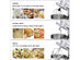 Costway Tilt-Head Stand Mixer 7.5 Quart 6 Speed 660W w/Dough Hook, Whisk & Beater Silver