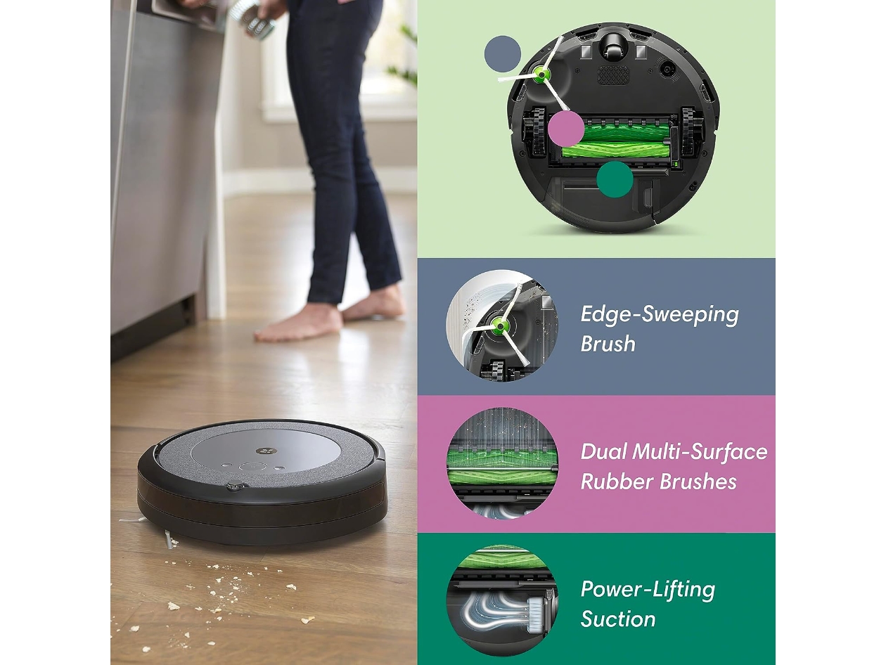 iRobot Roomba i4 EVO Wi-Fi Robot Vacuum with Smart Mapping (Open Box)