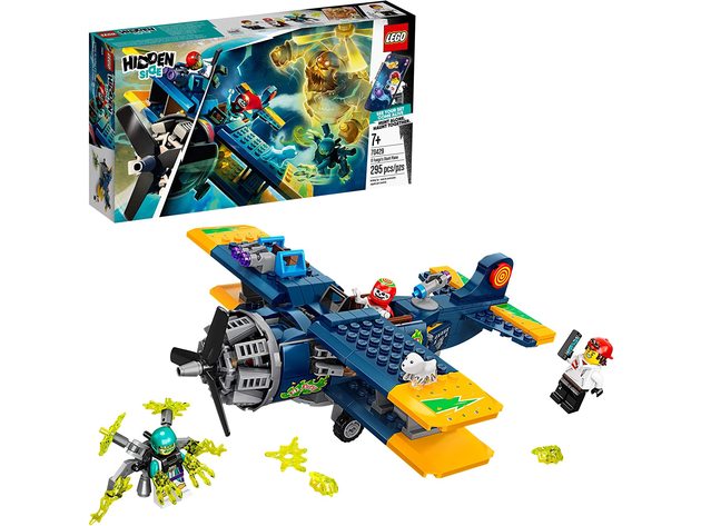 Lego Hidden Side El Fuego's Stunt Plane Ghost Toy, Cool Augmented Reality, New 2020 Play Experience for Kids, 295 Pieces