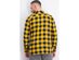 Levi's Men's Buffalo Plaid Flannel Shirt Yellow Size Large