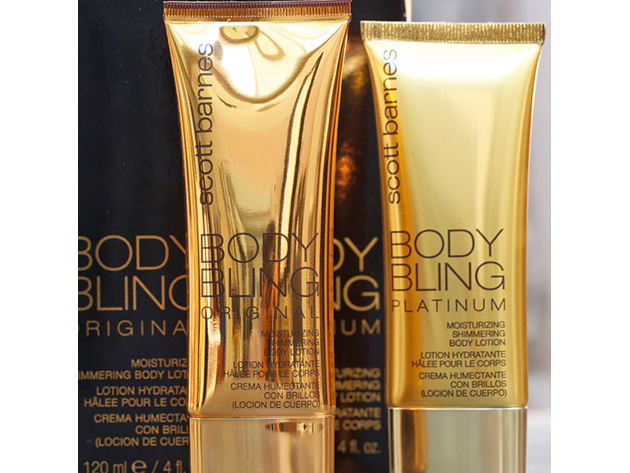 Body Bling Tinted Body Moisturizer (Platinum)