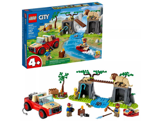 LEGO 60301 City Wildlife Rescue Off-Roader