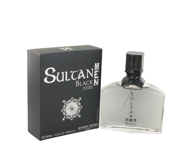 Sultan Black Eau De Toilette Spray 3.3 oz For Men 100% authentic perfect as a gift or just everyday use