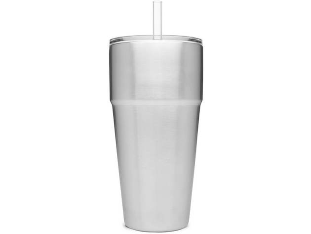 Yeti Rambler 26oz Stackable Cup with Straw Lid - Stainless Steel