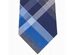 Kenneth Cole Reaction Men's Plaid Tie Blue One Size