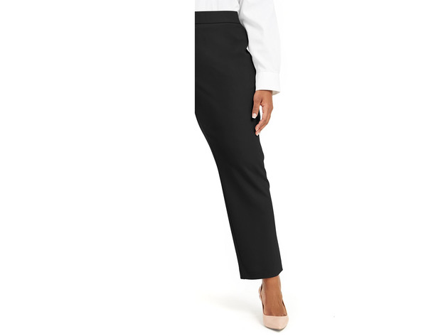 Alfani Women's Plus Pull-On Dress Pants Black Size 1X