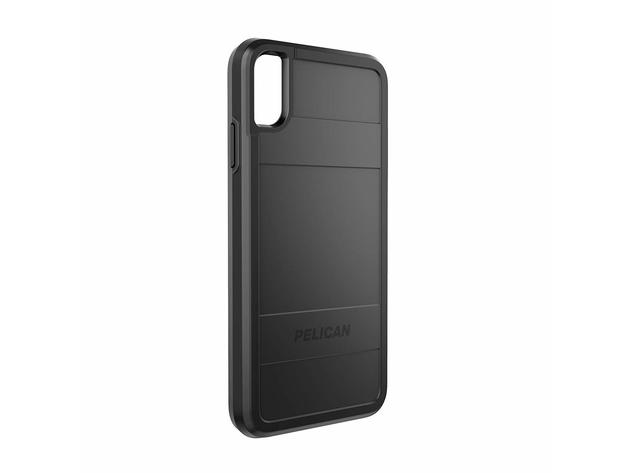 Pelican Protector Dual Layer Rugged Protection for iPhone Xs Max Case - Black