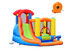 Costway Inflatable Bounce House Kid Water Splash Pool Slide Jumping Castle w/740W Blower