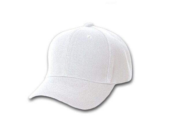 blank white hat