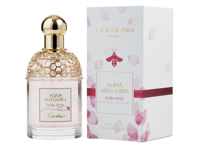 AQUA ALLEGORIA FLORA ROSA by Guerlain EDT SPRAY 3.4 OZ for WOMEN ---(Package Of 6)
