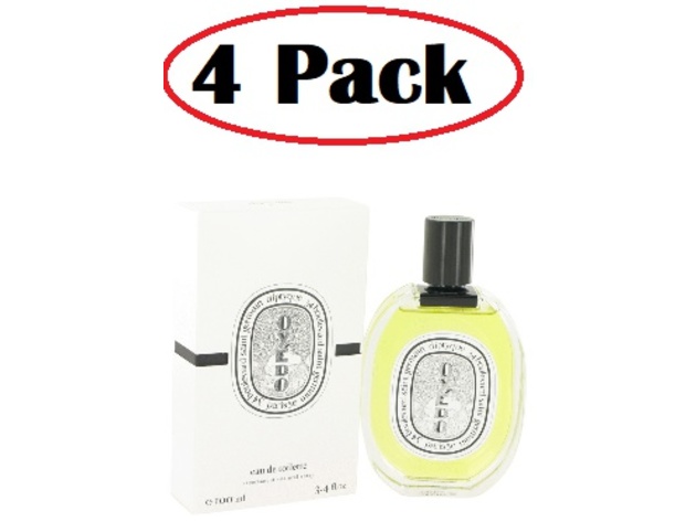 4 Pack of Oyedo by Diptyque Eau De Toilette Spray 3.4 oz
