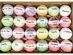 Gift Set of 24 Nurture Me Organic Bath Bombs, Large Bath Fizzies All Natural with Organic Shea & Cocoa Butter
