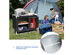 Goplus Portable BBQ Camping Grill Table Kitchen Sink Station w/ Storage Organizer Basin 