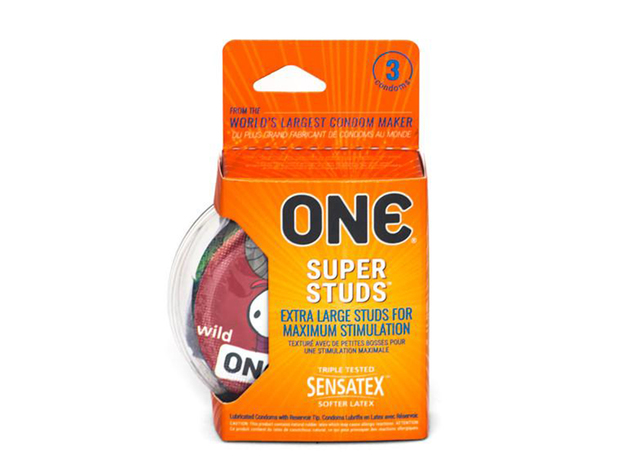 ONE Super Studs Condom 3pk