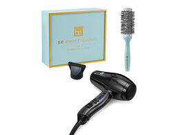 Be.Professional Digital Blow Dryer & Hair Brush Bundle
