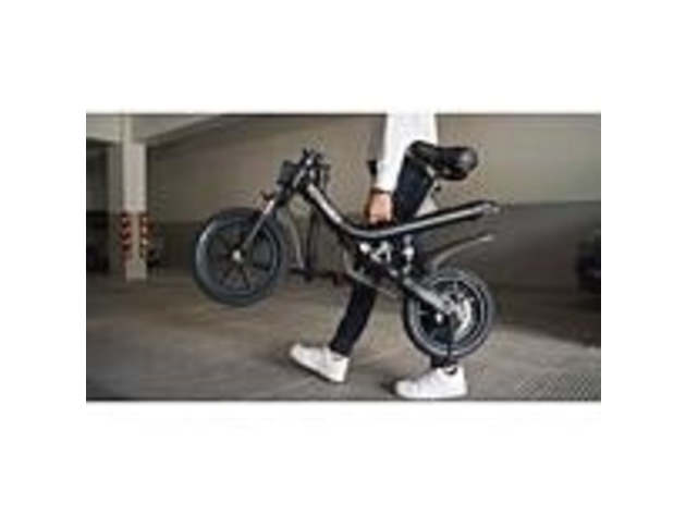 Voyager Electric Bike Radius Pro Foldable UL-Certified, BIKE-4050RP-BLK, Blue (Certified Refurbished)