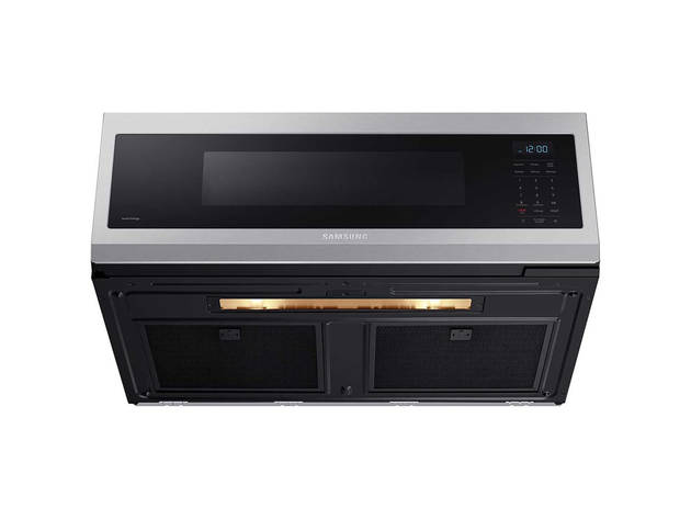 Samsung ME11A7510DS 1.1 Cu. Ft. Low Profile Over the Range Stainless Steel Microwave