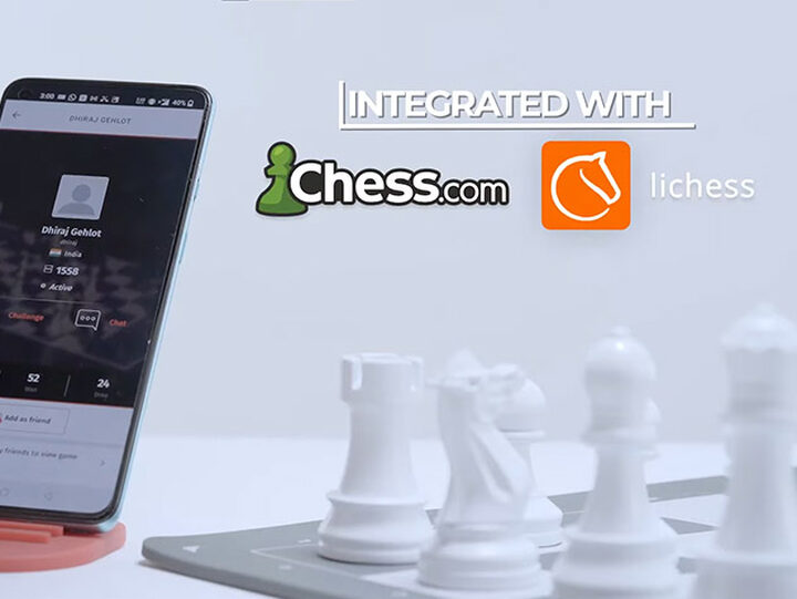 I play online Lichess with Square Off Pro 