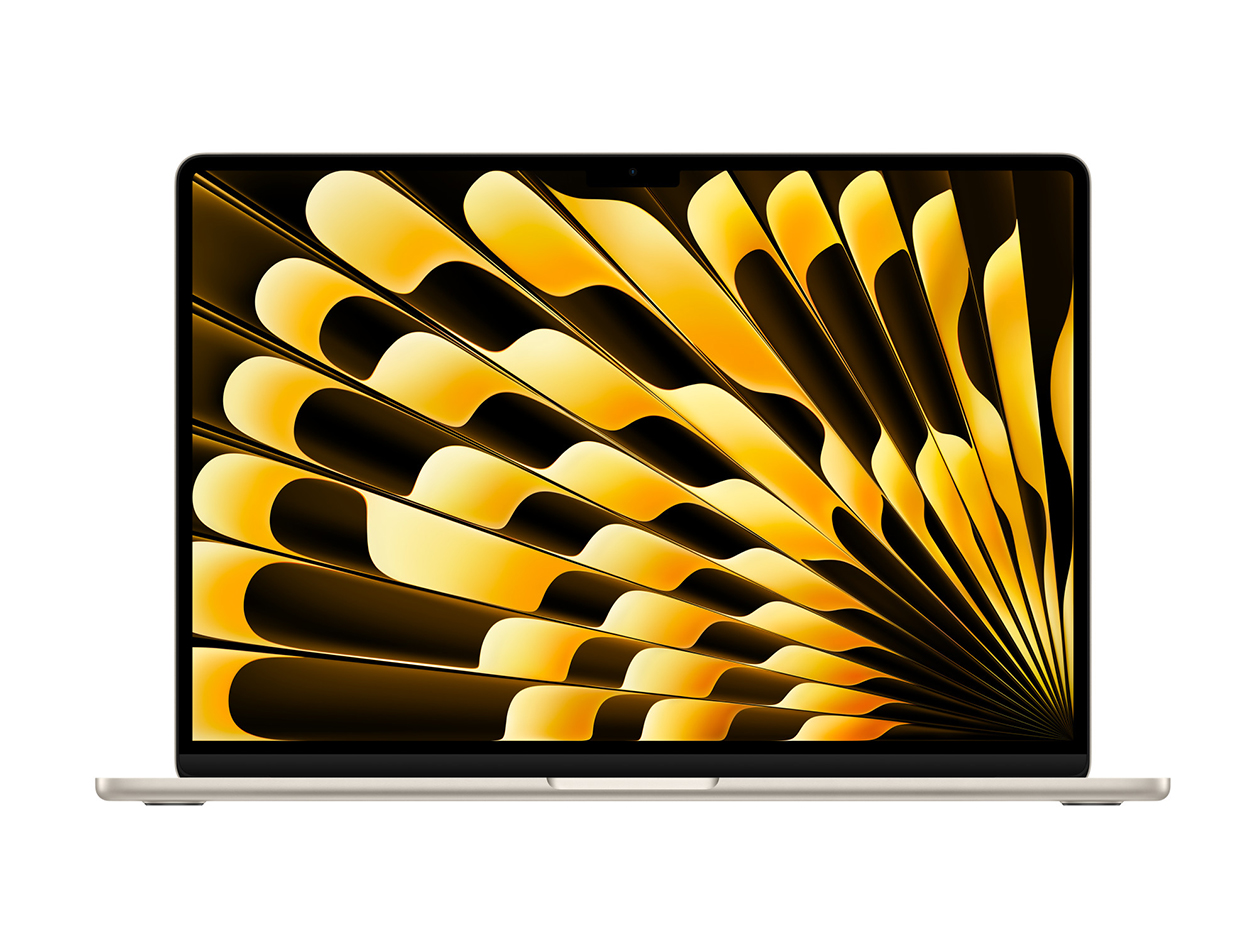 Apple MacBook Air (2023) 15" M2 8-core 10-core GPU 8GB RAM 512GB SSD Starlight (Refurbished)