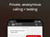 Hushed Private Phone Line: Lifetime Subscription (9,000SMS/1,750mins)