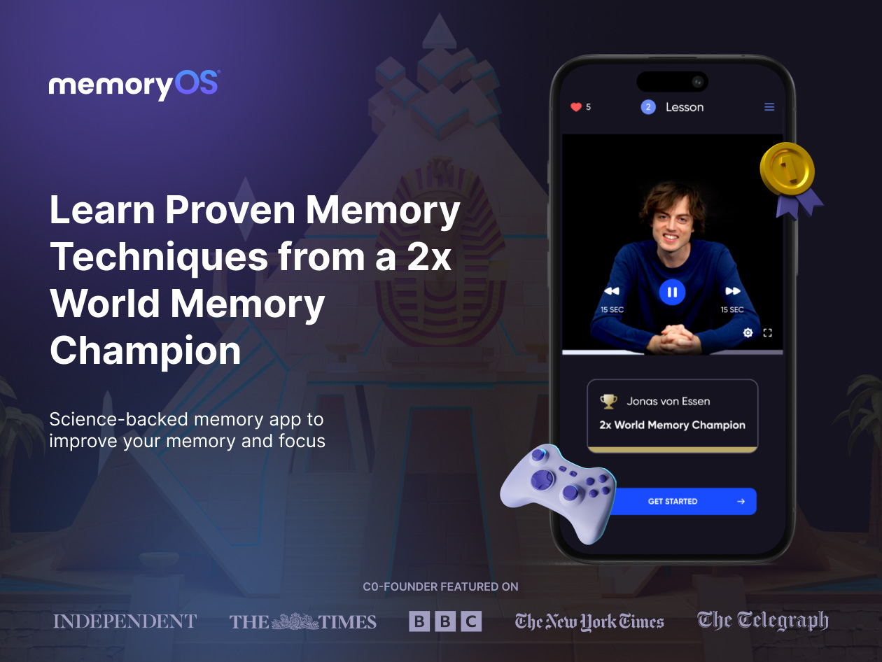 memoryOS Expert Plan: 3-Year Subscription