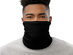 Reusable Trendy Face Cover / Neck Gaiter (Ninja Black)