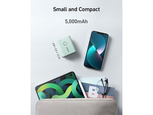 Anker 521 Power Bank (PowerCore Fusion, 45W) - Misty Blue