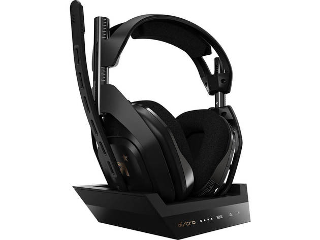 Astro 939001680 Gaming A50 Wireless Headset and Base Station - Black/Gold