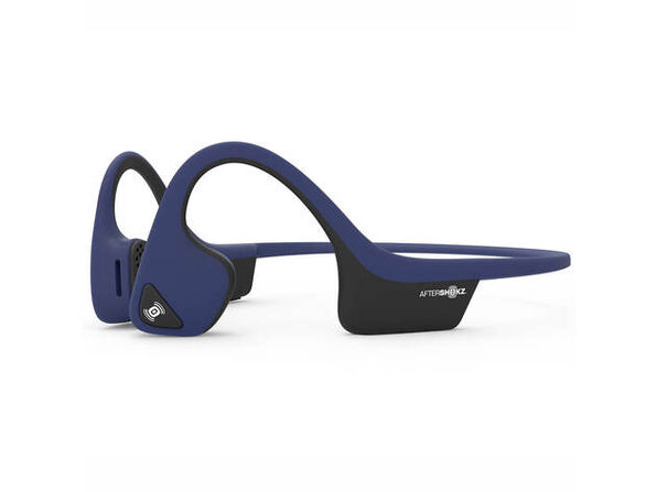 AfterShokz AIR 骨伝導イヤホンAS650Midnight Blue AfterShokz AS650MB Trekz Air Wireless Bone-Conduction Headphones